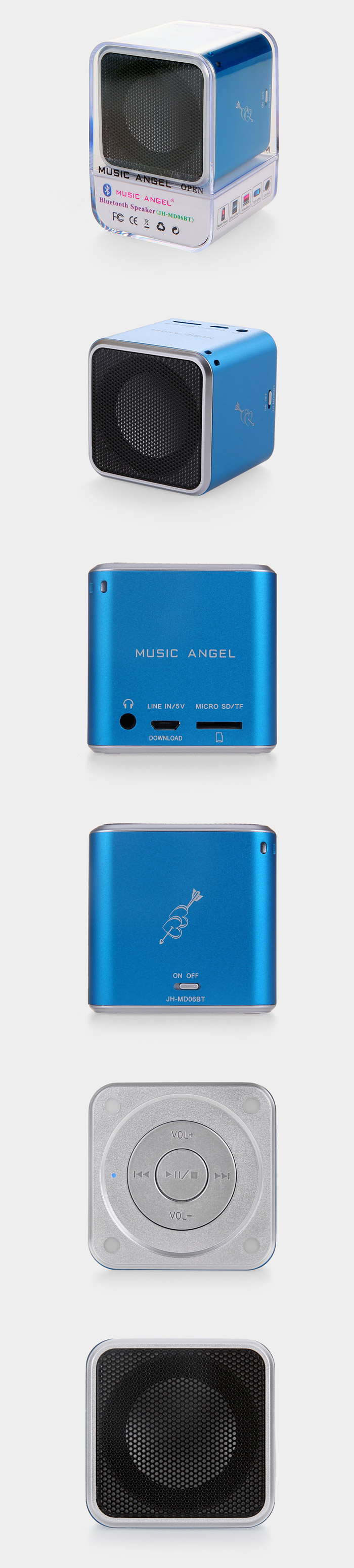 Music Angel Bluetooth Speaker MD06BT User Manual