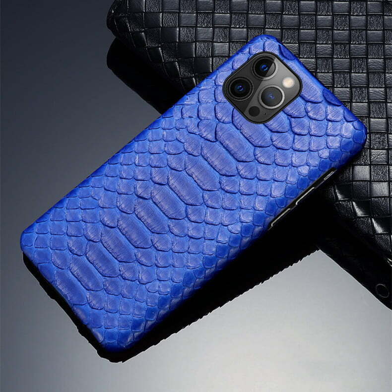 Necklace Case for iPhone 15 Pro Max in Genuine Python