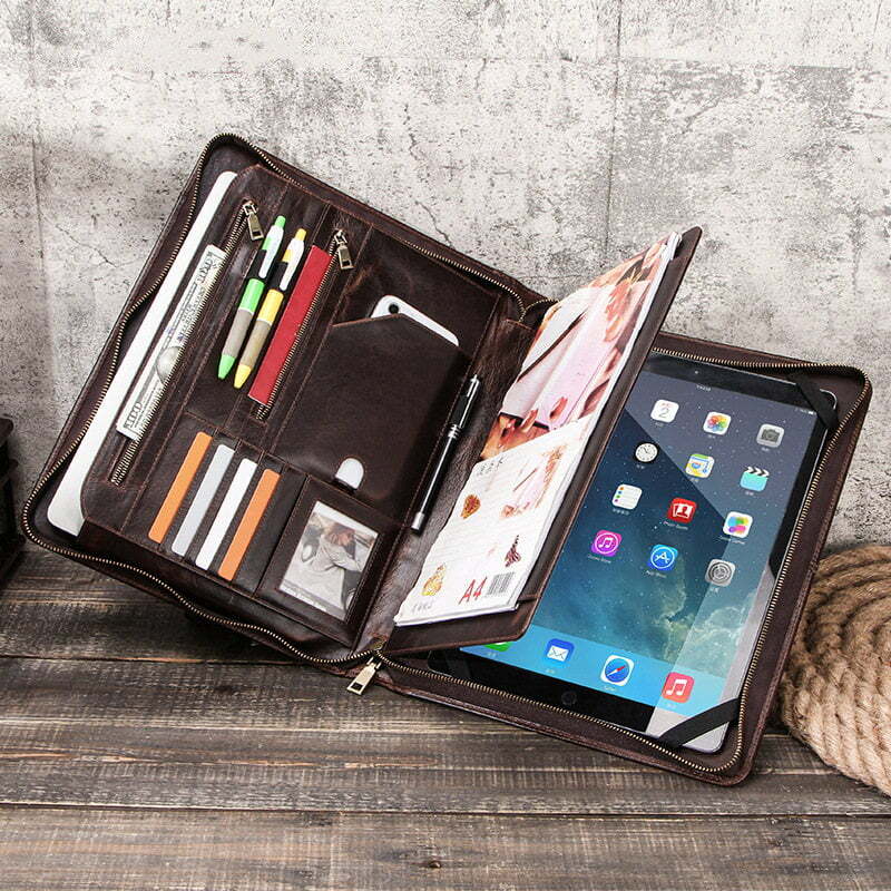 Genuine Leather Portfolio Case for iPad Pro 12.9 - Everweek
