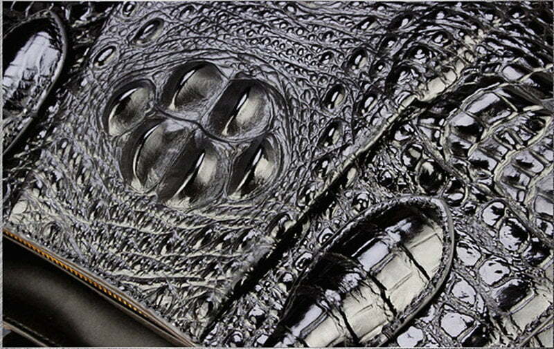 Real Crocodile Skin Leather Women Handbag Alligator Shoulder Bag