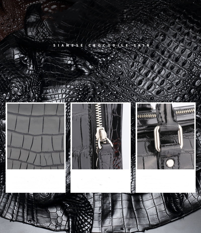 Alligator Briefcase with Good Craftmanship